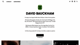 What Dbauckham.exposure.co website looked like in 2021 (3 years ago)
