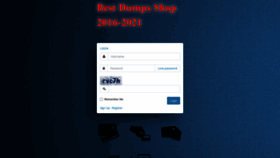 What Dumpsshop.pw website looked like in 2021 (3 years ago)