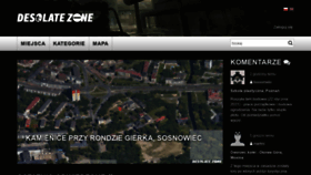 What Desolate.zone website looked like in 2021 (3 years ago)