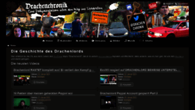 What Drachenchronik.com website looked like in 2021 (3 years ago)