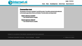 What Dnssectest.sidnlabs.nl website looked like in 2021 (3 years ago)