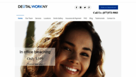 What Dentalworkny.com website looked like in 2021 (3 years ago)