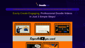 What Doodleoze.com website looked like in 2021 (3 years ago)
