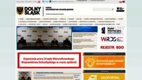 What Dolnyslask.pl website looked like in 2021 (4 years ago)