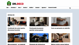 What Drdeco.ro website looked like in 2021 (3 years ago)