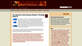 What Danielhouse.com website looked like in 2021 (3 years ago)