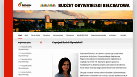 What Decydujemy.belchatow.pl website looked like in 2021 (3 years ago)