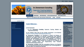 What Dr-zimmermann-consulting.de website looked like in 2021 (3 years ago)