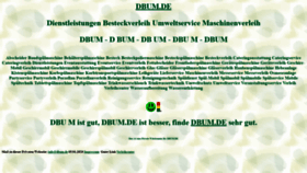 What Dbum.de website looked like in 2021 (5 years ago)