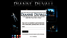 What Dianneduvall.com website looked like in 2021 (3 years ago)