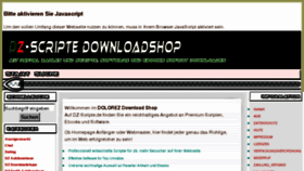 What Dz-scripte.de website looked like in 2011 (13 years ago)
