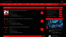 What Doramaflix.com website looked like in 2021 (3 years ago)