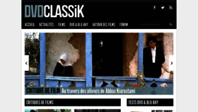 What Dvdclassik.com website looked like in 2021 (3 years ago)