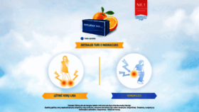 What Detralex.lt website looked like in 2021 (5 years ago)