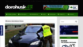 What Dorohusk.info website looked like in 2021 (4 years ago)