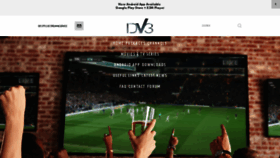 What Dv3iptv.com website looked like in 2021 (3 years ago)