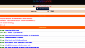 What Djsofpanvel.co.in website looked like in 2021 (3 years ago)