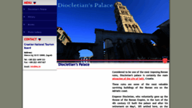What Diocletianspalace.org website looked like in 2021 (3 years ago)