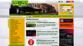 What Dpmz.sk website looked like in 2021 (3 years ago)