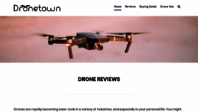 What Dronetownco.com website looked like in 2021 (3 years ago)