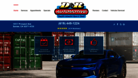 What Dnrautomotive.com website looked like in 2021 (3 years ago)