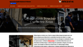 What Debouchage-antoine.be website looked like in 2021 (3 years ago)