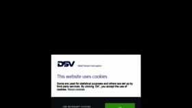 What Dsv.com website looked like in 2021 (3 years ago)