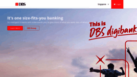 What Dbs.com.sg website looked like in 2021 (3 years ago)