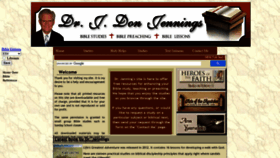 What Drdonjennings.com website looked like in 2021 (3 years ago)
