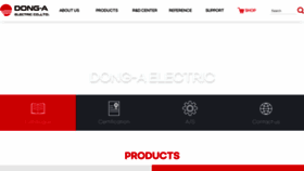 What Donga1955.com website looked like in 2021 (3 years ago)