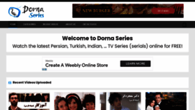 What Dornaseries.com website looked like in 2021 (3 years ago)