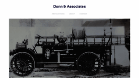 What Donnandassociates.com website looked like in 2021 (3 years ago)