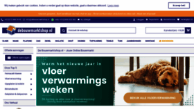 What Debouwmarktshop.nl website looked like in 2021 (4 years ago)