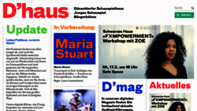 What Dhaus.de website looked like in 2021 (3 years ago)