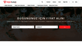 What Dugunbuketi.com website looked like in 2021 (3 years ago)
