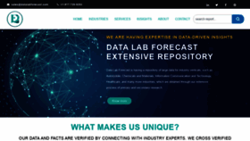 What Datalabforecast.com website looked like in 2021 (3 years ago)