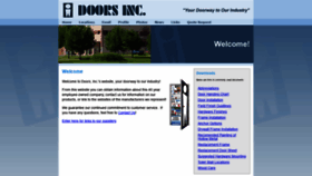 What Doorsinciowa.com website looked like in 2021 (3 years ago)
