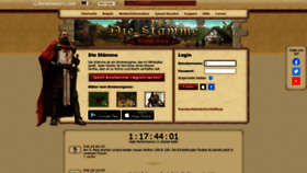 What Die-staemme.de website looked like in 2021 (3 years ago)