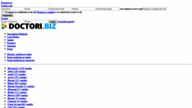 What Doctori.biz website looked like in 2021 (3 years ago)