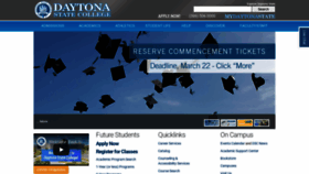 What Daytonastate.edu website looked like in 2021 (3 years ago)