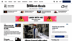 What Democratherald.com website looked like in 2021 (3 years ago)