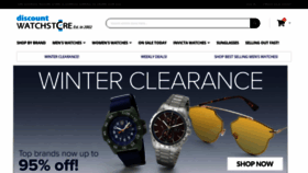 What Discountwatchstore.com website looked like in 2021 (3 years ago)