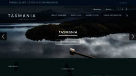 What Discovertasmania.com.au website looked like in 2021 (3 years ago)