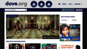What Dove.org website looked like in 2021 (4 years ago)