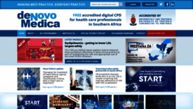 What Denovomedica.com website looked like in 2021 (3 years ago)