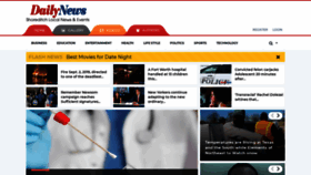 What Dailynewsen.com website looked like in 2021 (3 years ago)