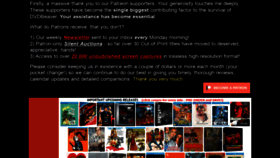 What Dvdbeaver.com website looked like in 2021 (3 years ago)