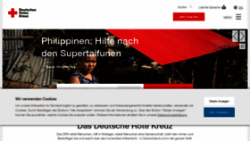 What Drk.de website looked like in 2021 (4 years ago)