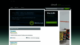 What Devot-ee.com website looked like in 2021 (3 years ago)