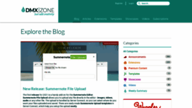 What Dmxzone.com website looked like in 2021 (4 years ago)